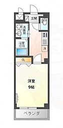 スタイリッシュレジデンス 1Kの間取図画像
