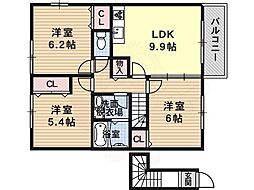 マルベリーホームズ 3LDKの間取図画像