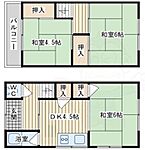 茨木市西田中町 2階建 築51年のイメージ
