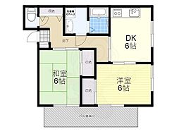 ハイツベルテール 2階