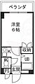 プチハイツ山手町4階3.8万円