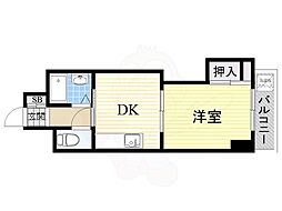 間取図画像 1DK