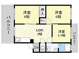 コーポラス摂津 5階