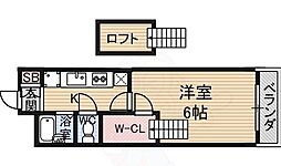 レオパレスミント千里 3階/-