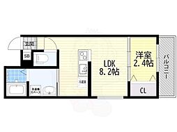 リアコート千里丘1 NORTH 2階