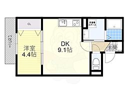 アート茨木 1階/-