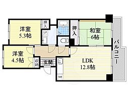 千里サザンテラス 6階/-