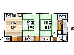 舟橋コーポ 1階
