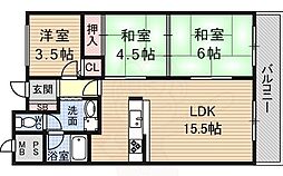 白川高層住宅4号 10階