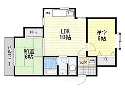 レイクサイドヴィラ 2階/-