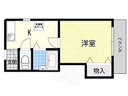 中村10番館 3階/303