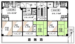 あおばビル 3階/301