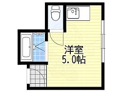 アイプラス2 ワンルームの間取図画像