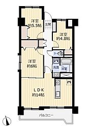 間取図画像 3LDK