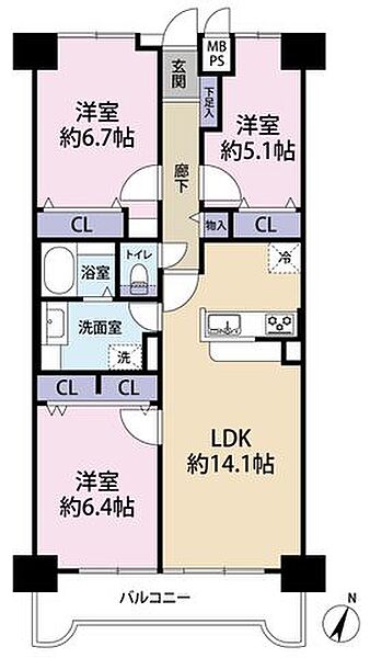 間取り：304000347020