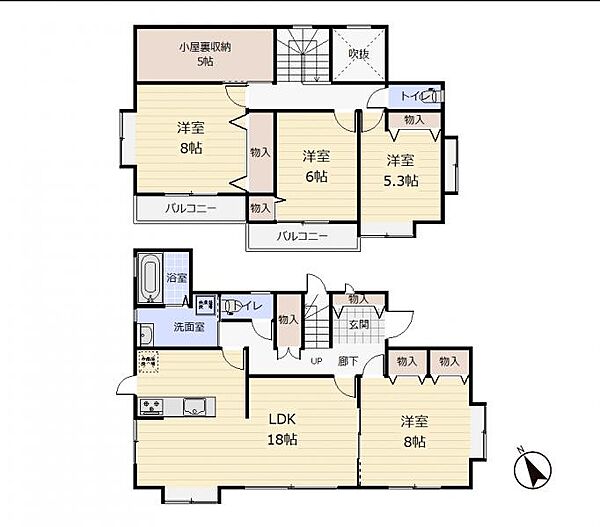 間取り：304000311636