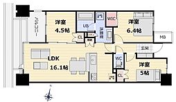 間取図画像 3LDK