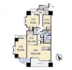間取図画像 4LDK