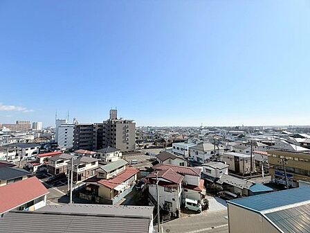 最上階の7階からの眺めをぜひ現地でご覧ください*・