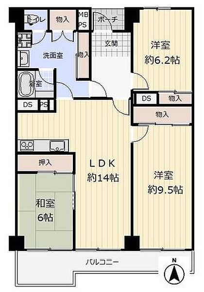 間取り：304000339531