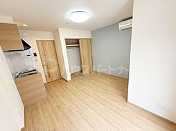 東武野田線 新柏駅 徒歩4分の賃貸アパート 1階ワンルームのリビング/ダイニング