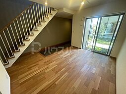 つくばエクスプレス 柏の葉キャンパス駅 徒歩6分の賃貸テラスハウス 1階1LDKのリビング/ダイニング