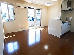 つくばエクスプレス 流山セントラルパーク駅 徒歩14分の賃貸アパート 1階1LDKのリビング/ダイニング