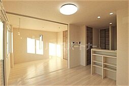 JR常磐線 天王台駅 徒歩21分の賃貸アパート 1階2LDKのリビング/ダイニング