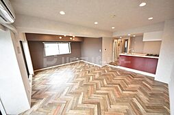 東武野田線 豊四季駅 徒歩7分の賃貸マンション 1階2LDKのリビング/ダイニング