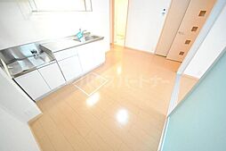 JR常磐線 柏駅 バス11分 中井停下車 徒歩4分の賃貸アパート 1階2DKのリビング/ダイニング