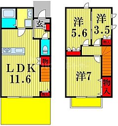 間取図画像 3LDK