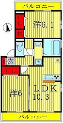 JR常磐線 新松戸駅 徒歩14分 2階/-