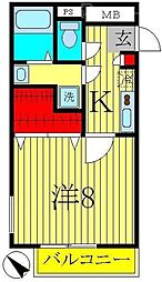 JR常磐線 柏駅 徒歩19分 2階/-
