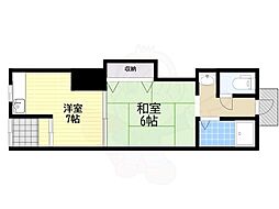 大宮通4丁目文化 2階/-