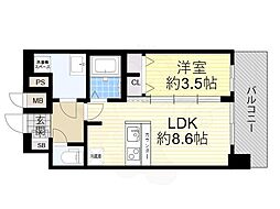 プレサンス京橋GREEN YARDアルミラ 8階/-