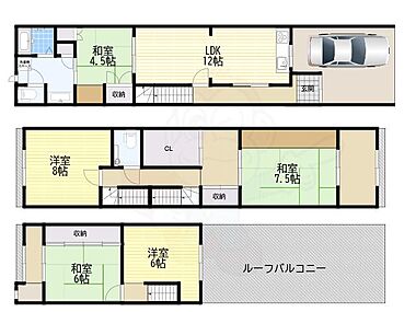 間取り：227103794422