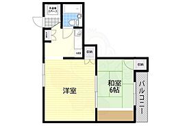 サンシャイン88 2Kの間取図画像