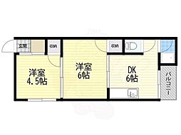 第1源氏之荘 2階/-