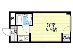 ジョイス千林 1Kの間取図画像