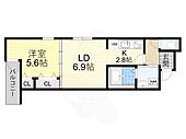 豊中市服部西町３丁目 3階建 築3年のイメージ