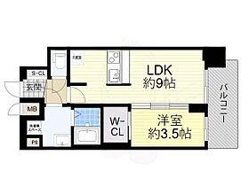 プレサンス庄内ブレイシス  ｜ 大阪府豊中市庄内幸町２丁目19番（賃貸マンション1LDK・10階・33.44㎡） その2