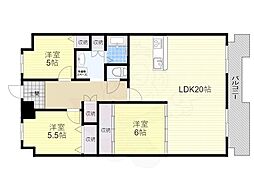 ロイヤルヒルズ待兼山 3階