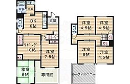 北桜塚2丁目貸家