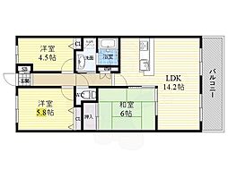 ライオンズマンション豊中夕日丘 3階