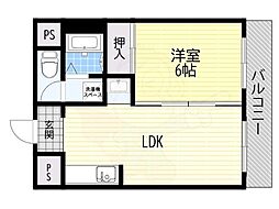 シャガール豊中 3階/-