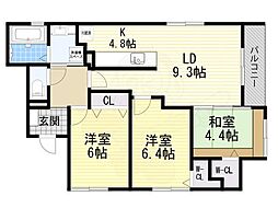 イストワール北桜塚 2階/-
