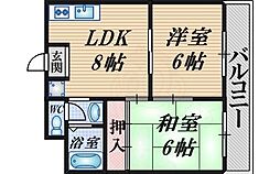 阪急宝塚本線 服部天神駅 徒歩5分