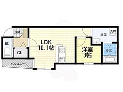 ルッソ豊中蛍池 1階/-