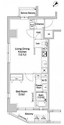 プラウドフラット東中野 2階