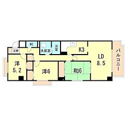 FigTree2号館 3LDKの間取図画像